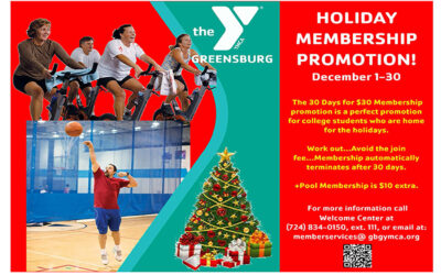 30 Days for $30 Holiday Membership Promotion