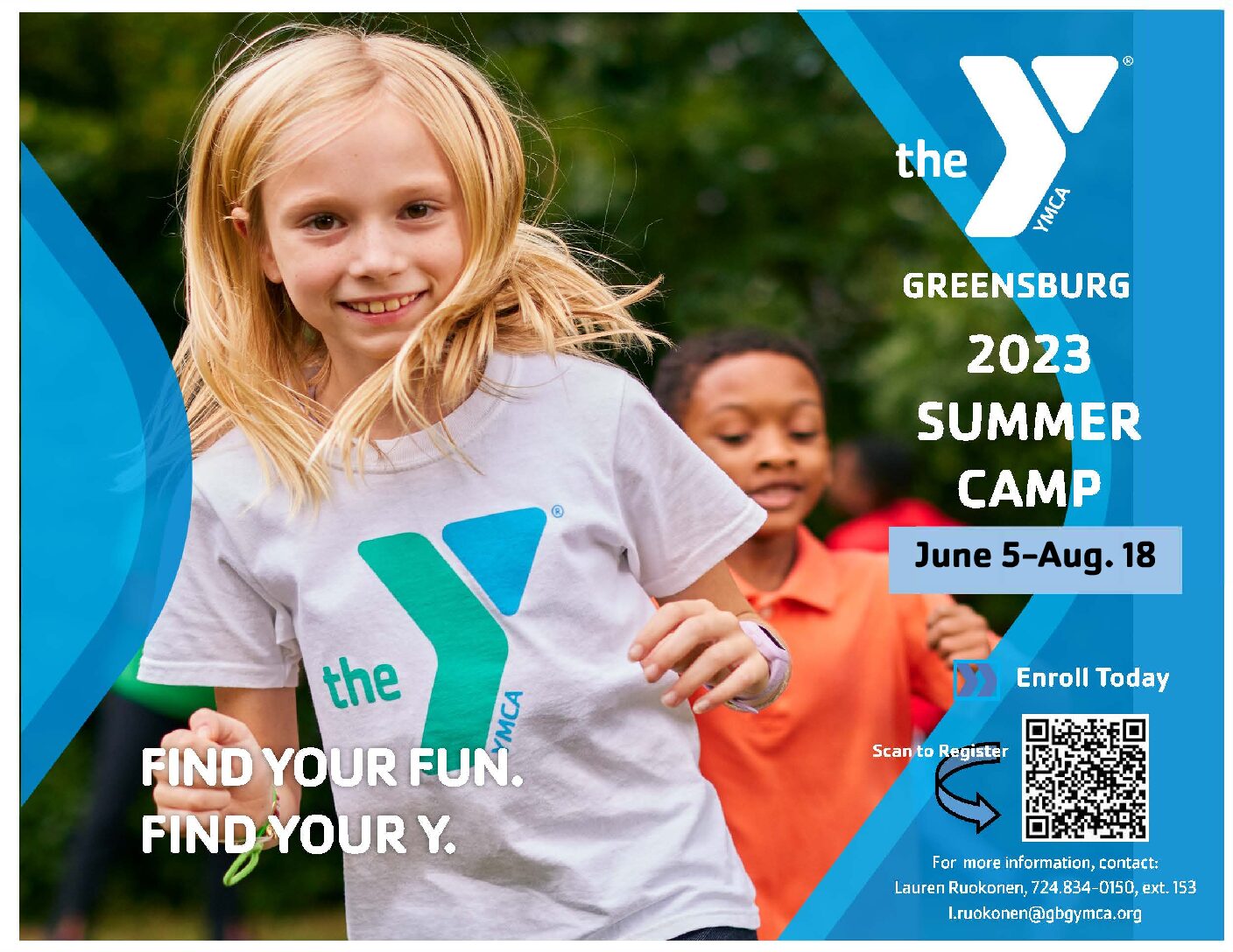 Summer Camp Program Registration Open