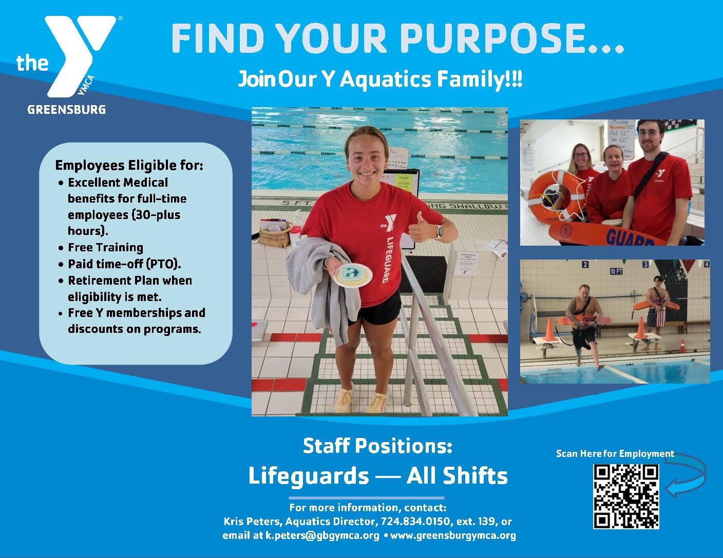 Join Our Y Aquatics Family-Lifeguards Needed for All Shifts