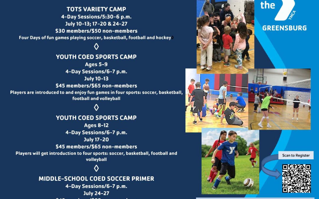 New Youth Summer Sports Camps