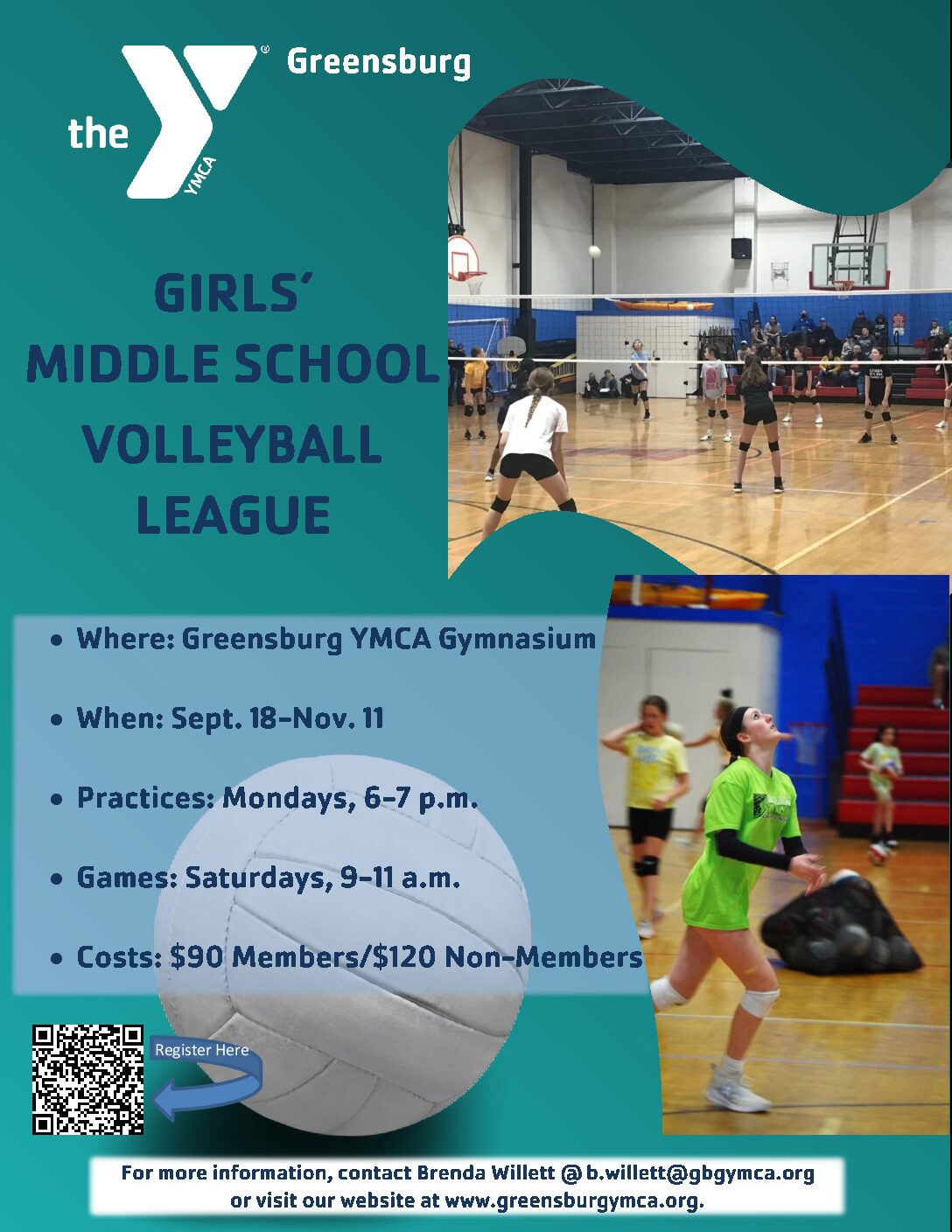 Girls’ Middle School Volleyball League-2023